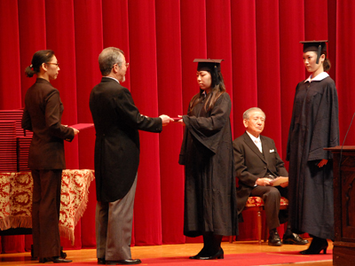 2010年度卒業式