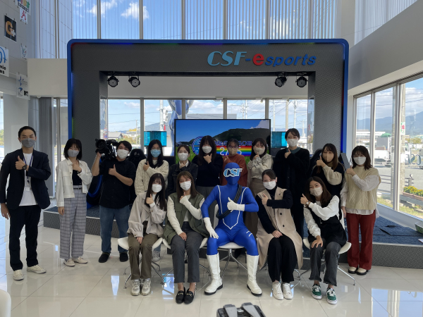ケーブルステーション福岡　筑紫野ショールームを学生たちが訪問しました