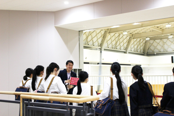 大学見学が行われました！（福岡女子高等学校 様）