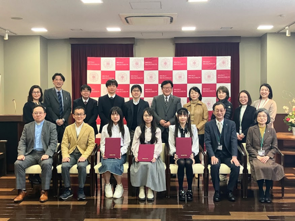 【国際交流】2024 年度後期 交換留学修了式・送別会を行いました！ 2024