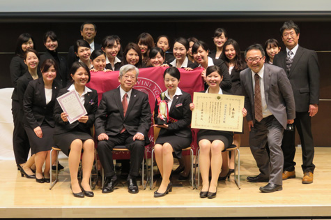 「社会人基礎力育成グランプリ」福岡女学院大学が全国1位になりました！